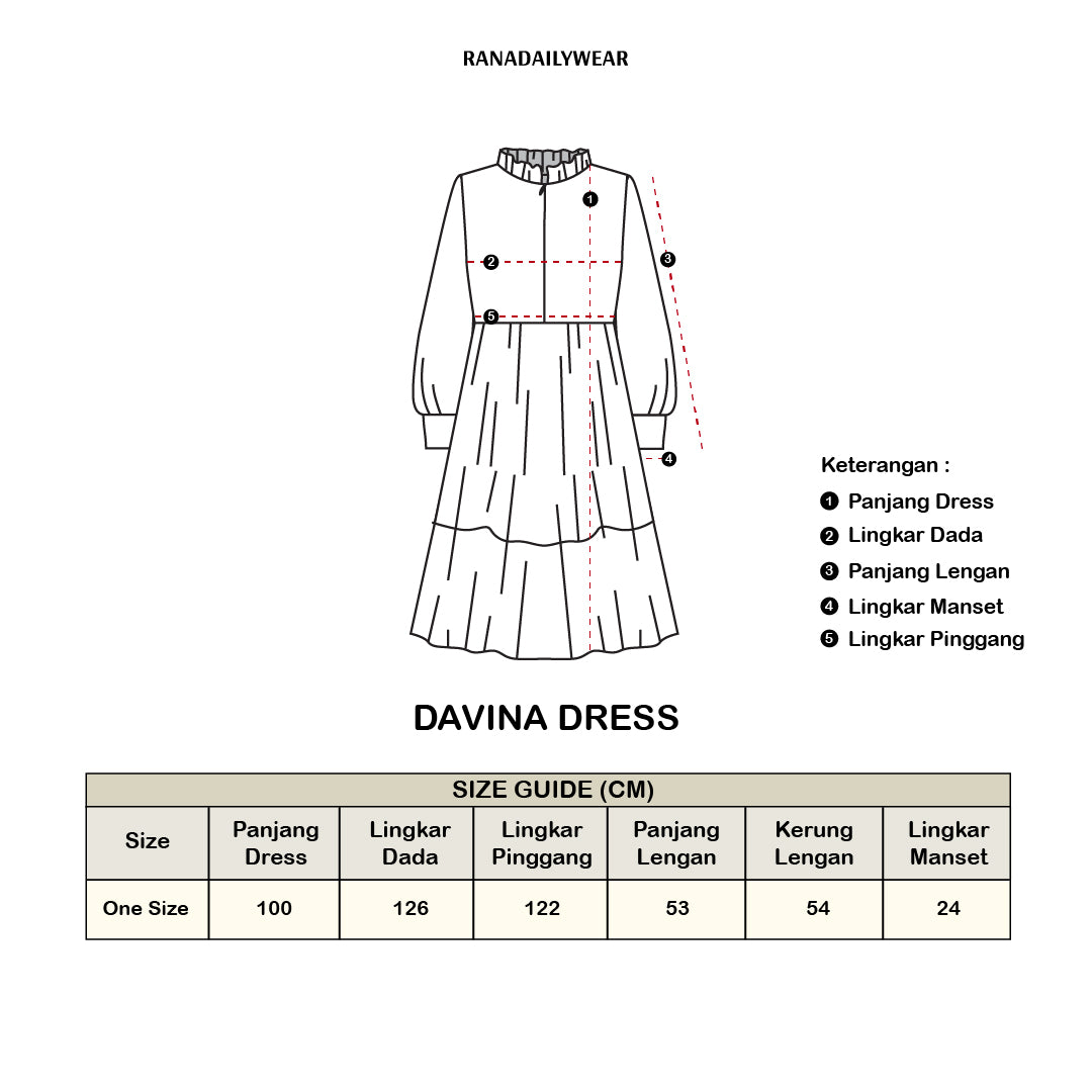 Davina Dress - Ranadailywear