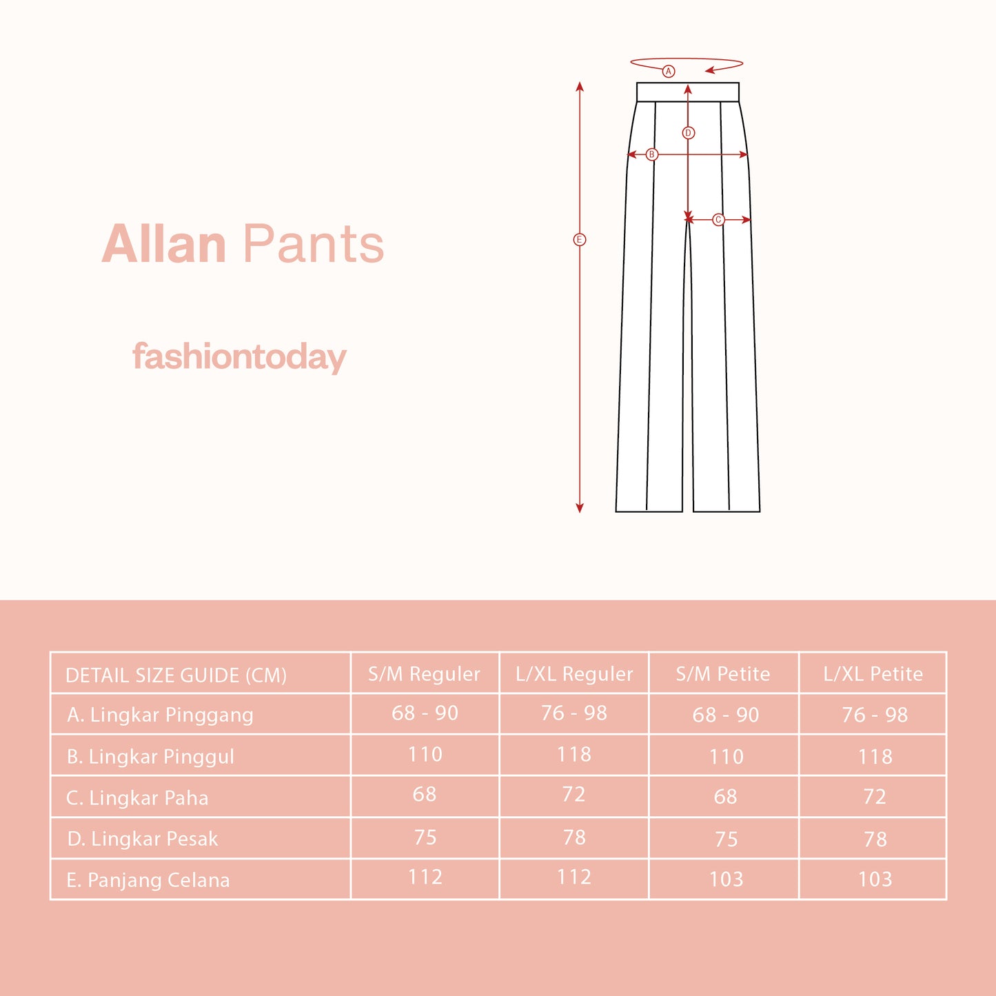 Allan Pants - Fashiontoday