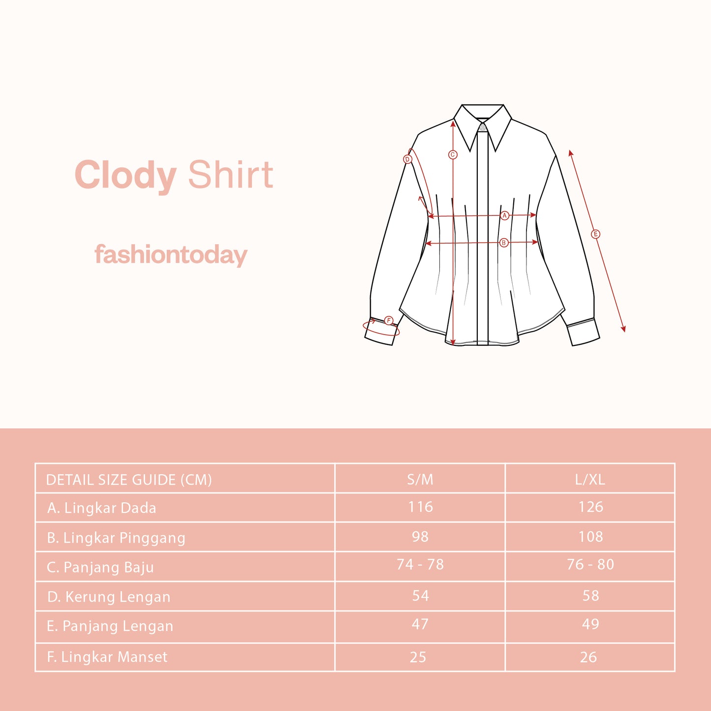 Clody Shirt - Fashiontoday