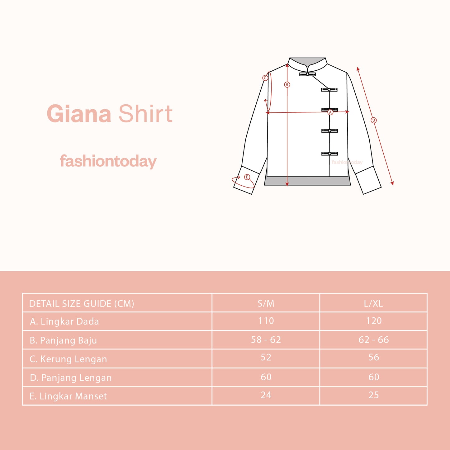 Giana Shirt - Fashiontoday