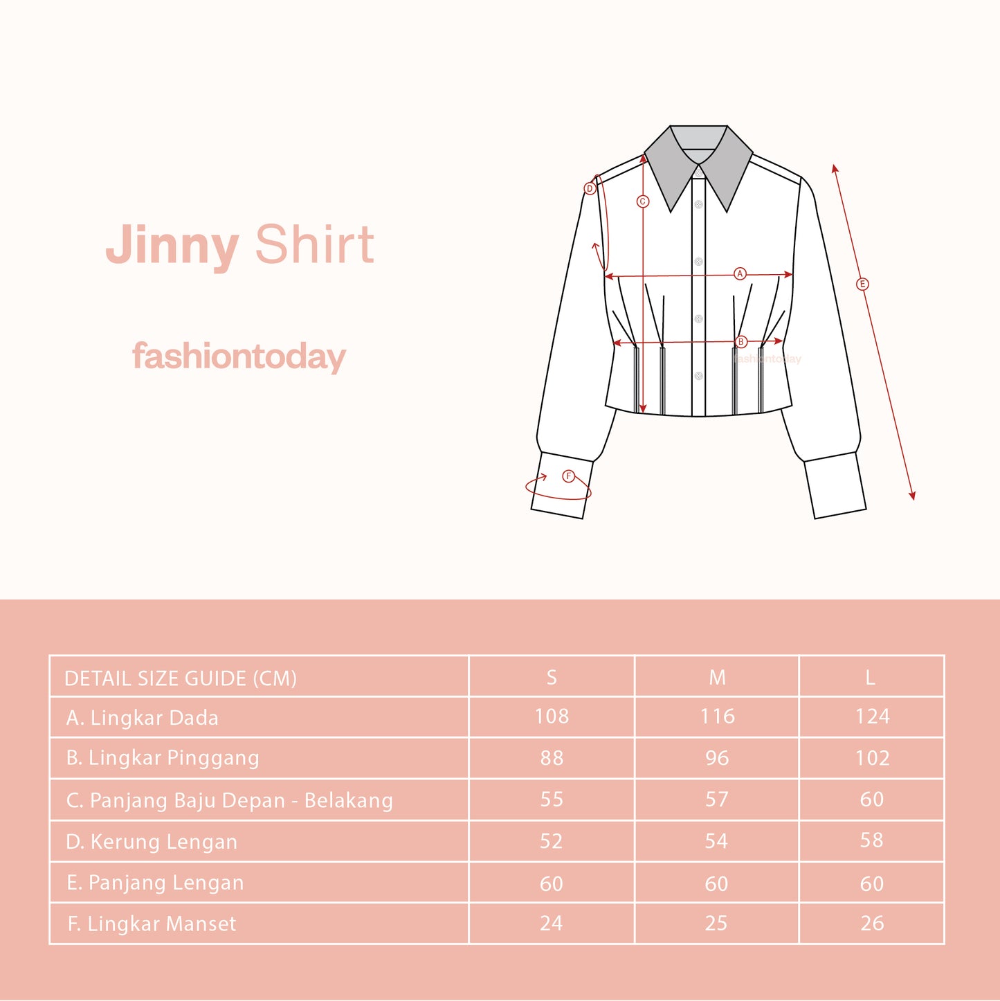 Jinny Shirt - Fashiontoday