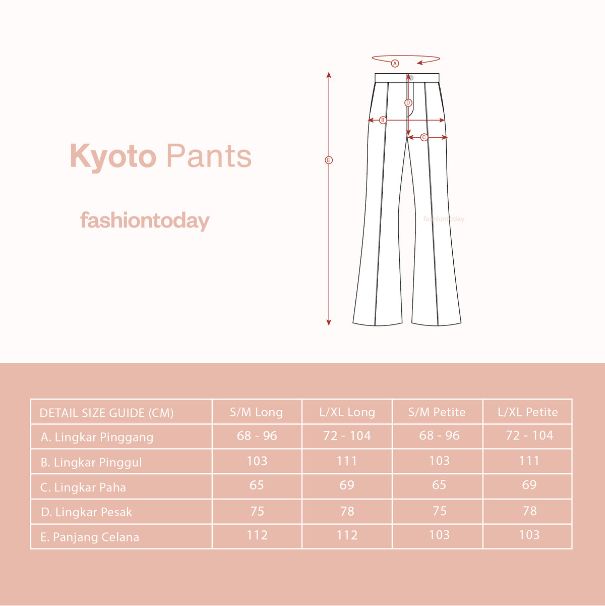 Kyoto Pants - Fashiontoday