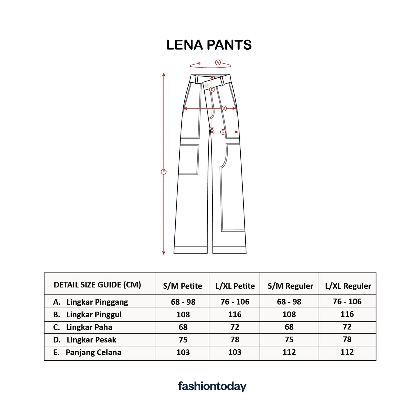 Lena Pants - Fashiontoday