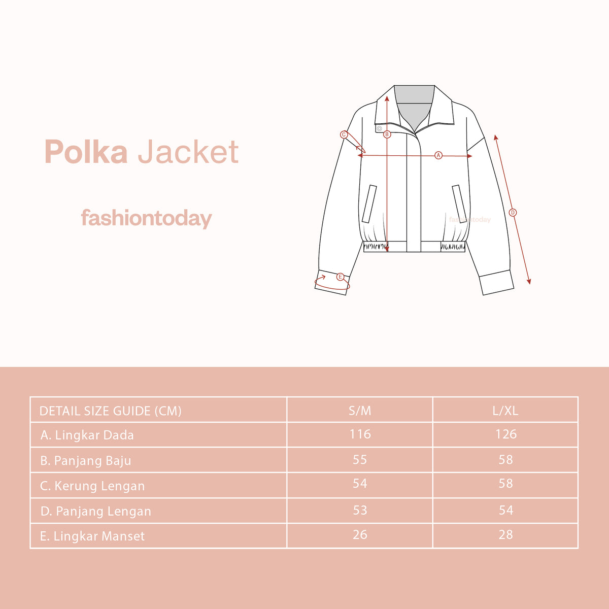 Polka Jacket - Fashiontoday