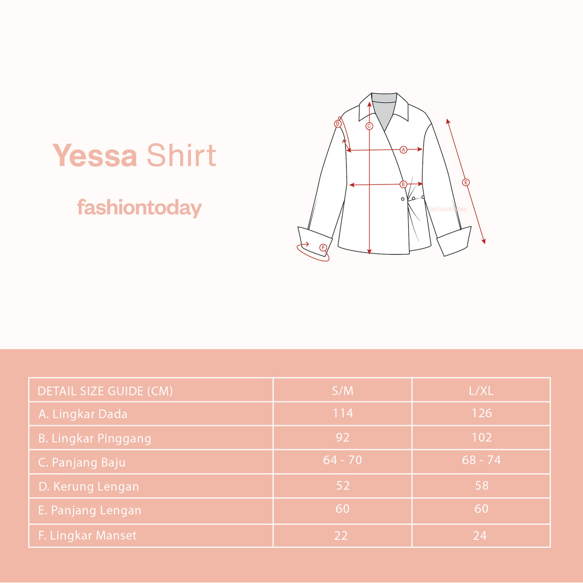 Yessa Shirt - Fashiontoday