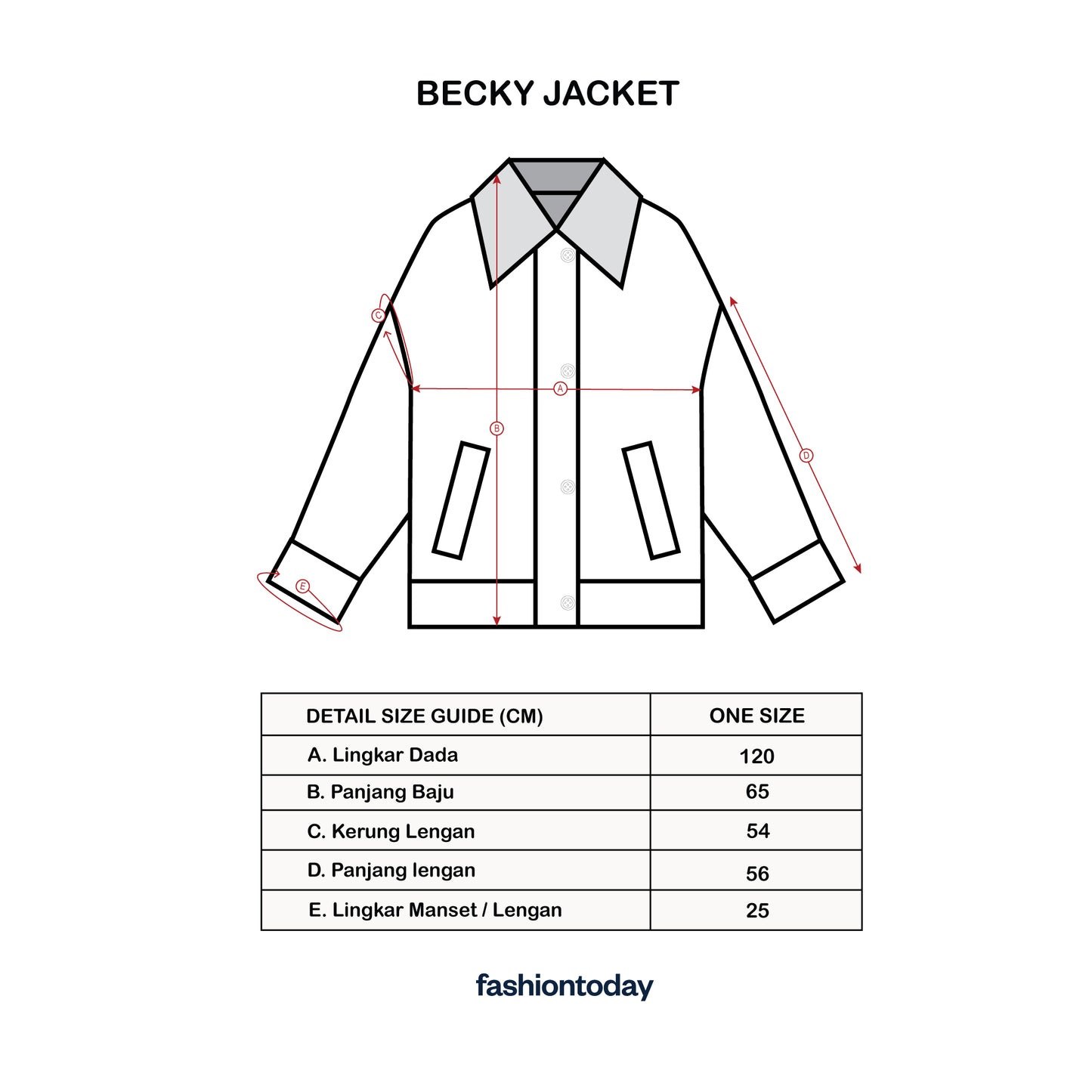 Becky Jacket - Fashiontoday