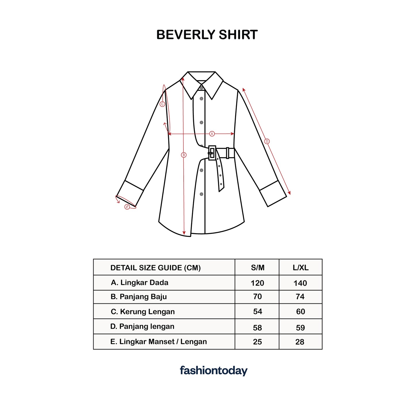 Beverly Shirt - Fashiontoday