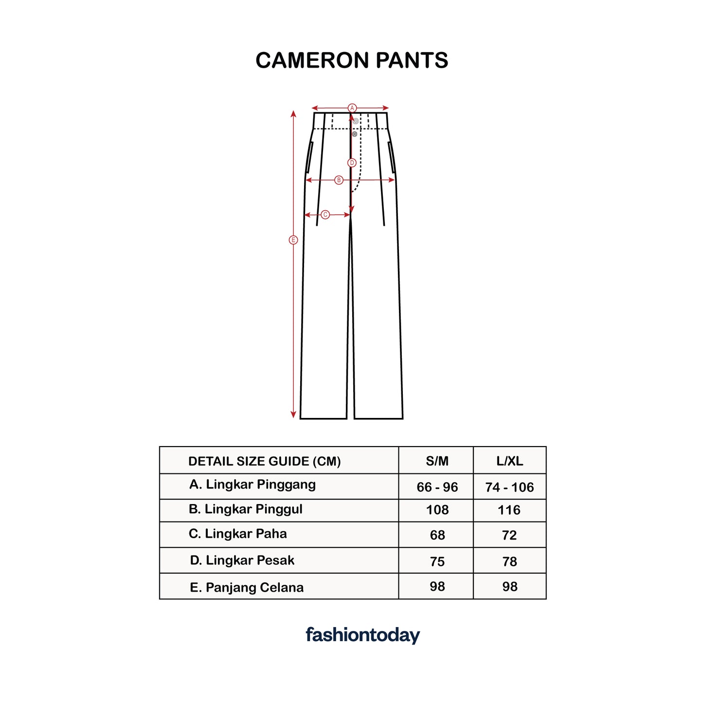 Cameron Pants - Fashiontoday