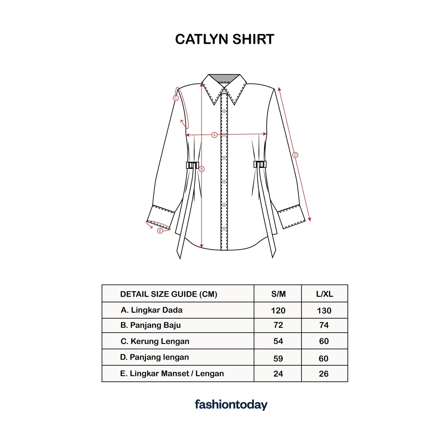 Catlyn Shirt - Fashiontoday