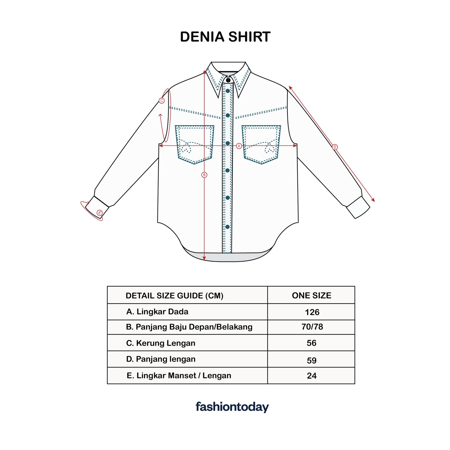 Denia Shirt - Fashiontoday