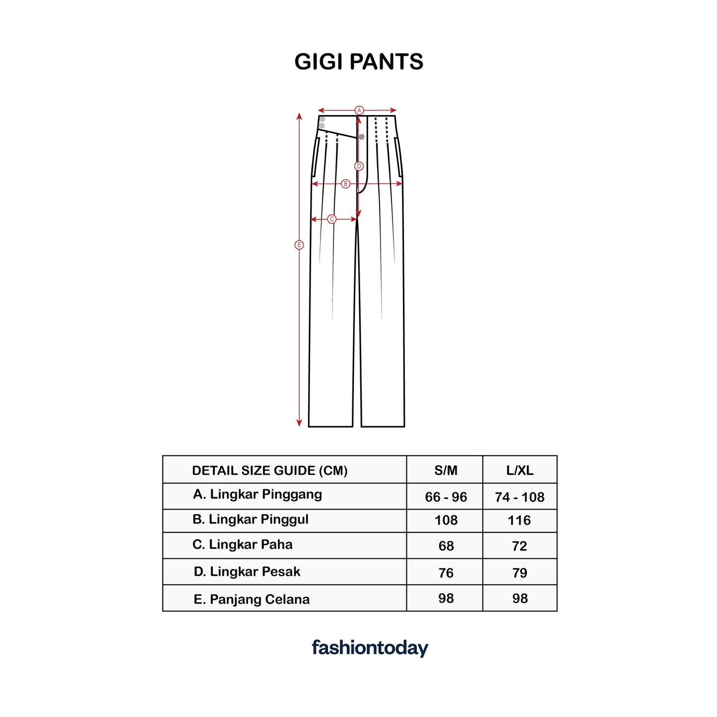 Gigi Pants - Fashiontoday