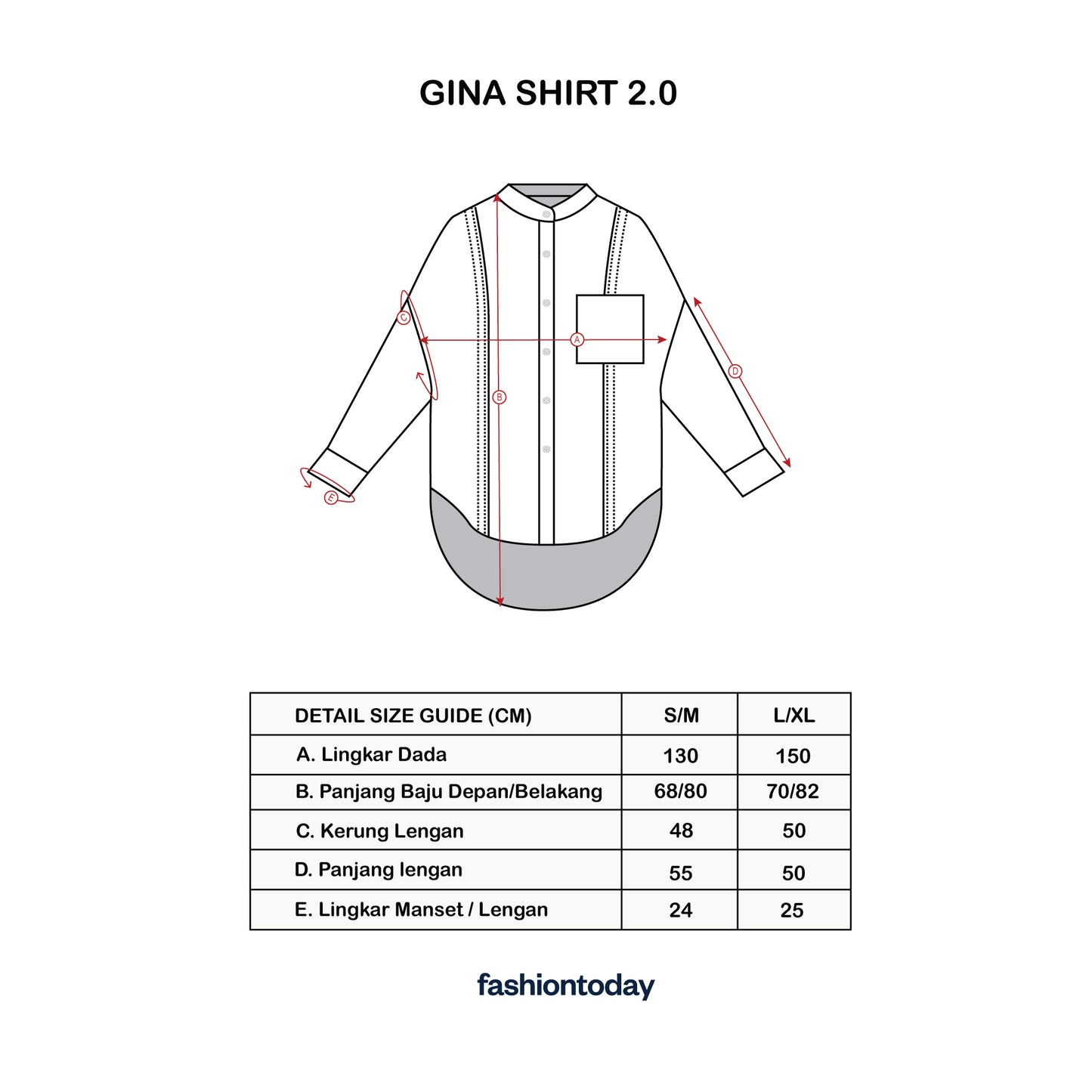 Gina Shirt 2.0 - Fashiontoday