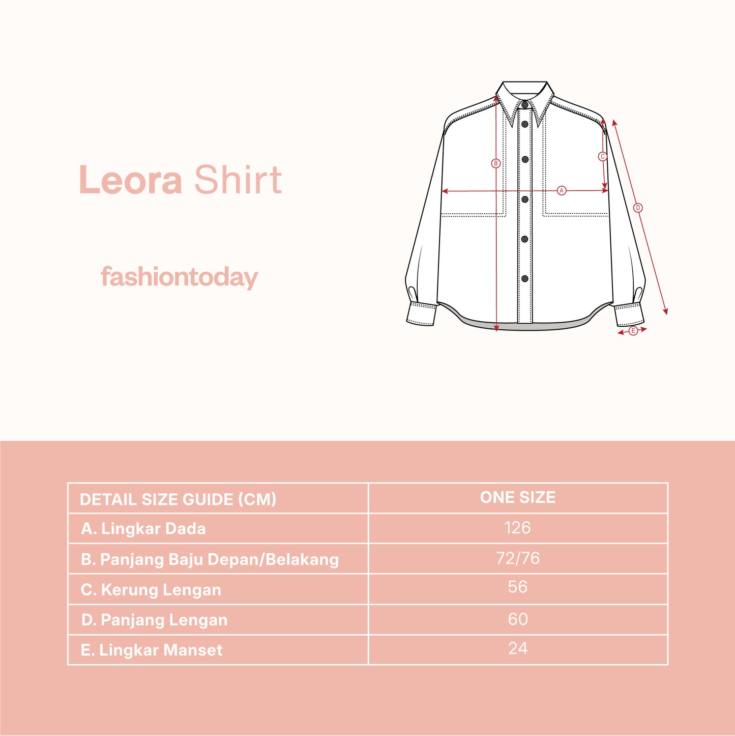 Leora Shirt - Fashiontoday