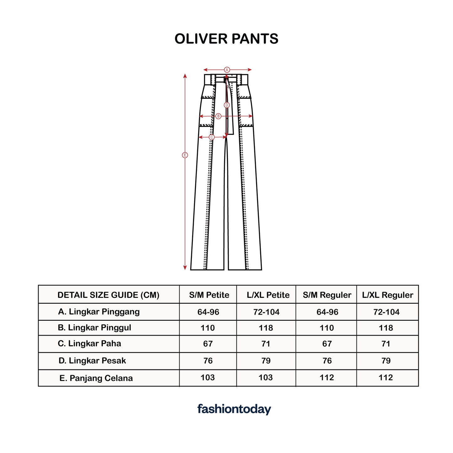 Oliver Pants - Fashiontoday
