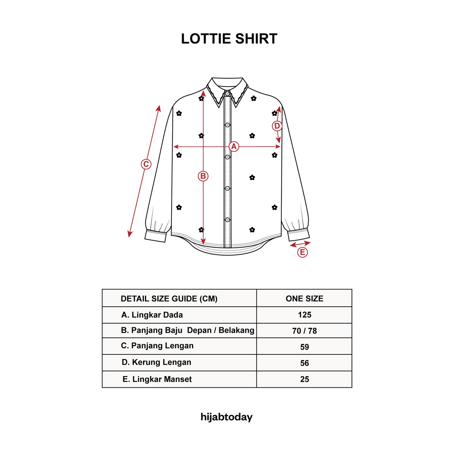 Lottie Shirt - Hijab Today