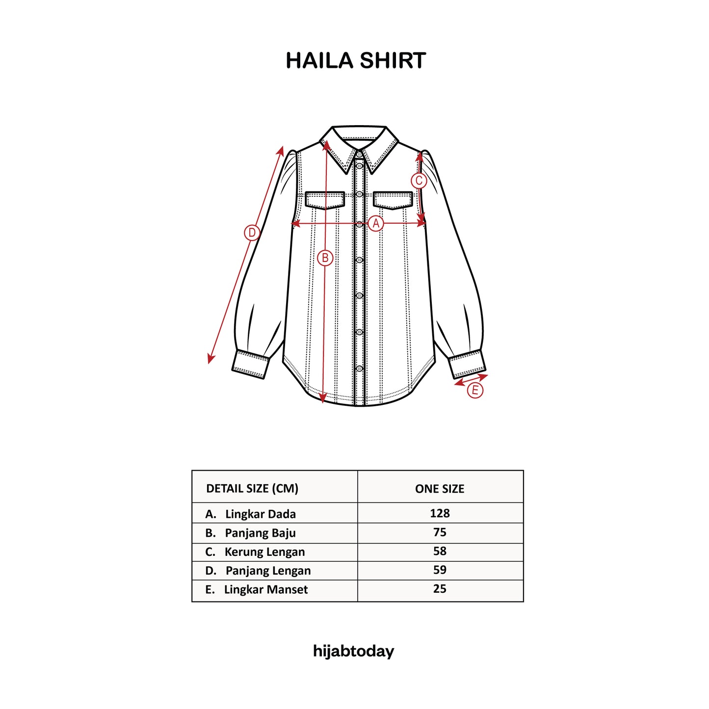 Haila Shirt - Hijab Today
