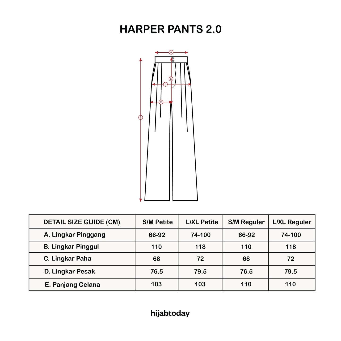 Harper Pants 2.0 - Hijab Today