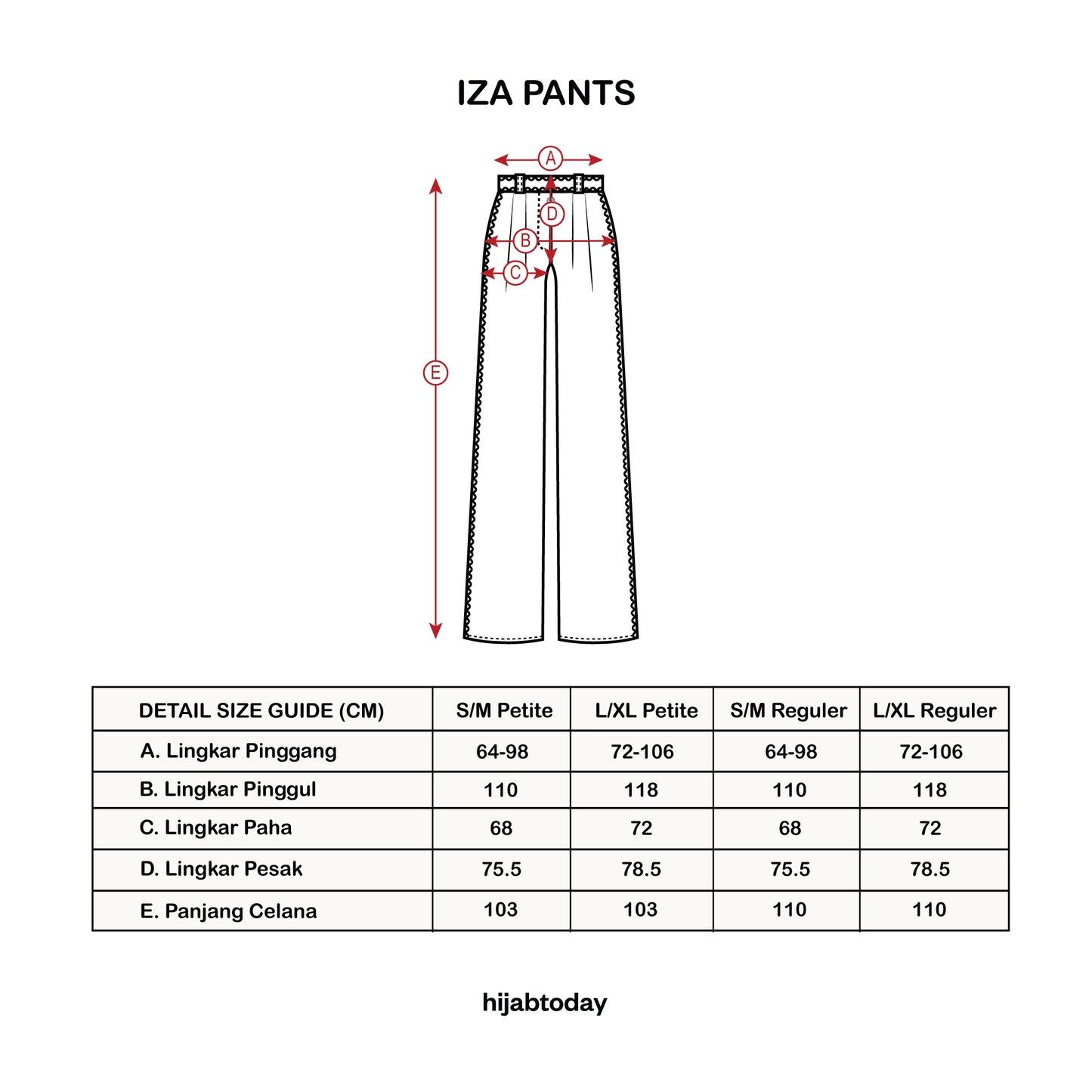 Iza Pants - Hijab Today