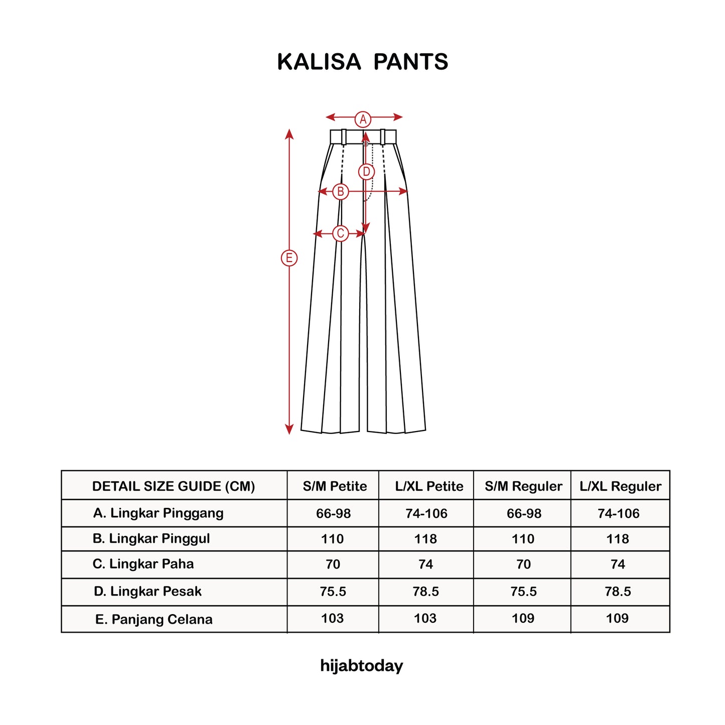 Kalisa Pants - Hijab Today