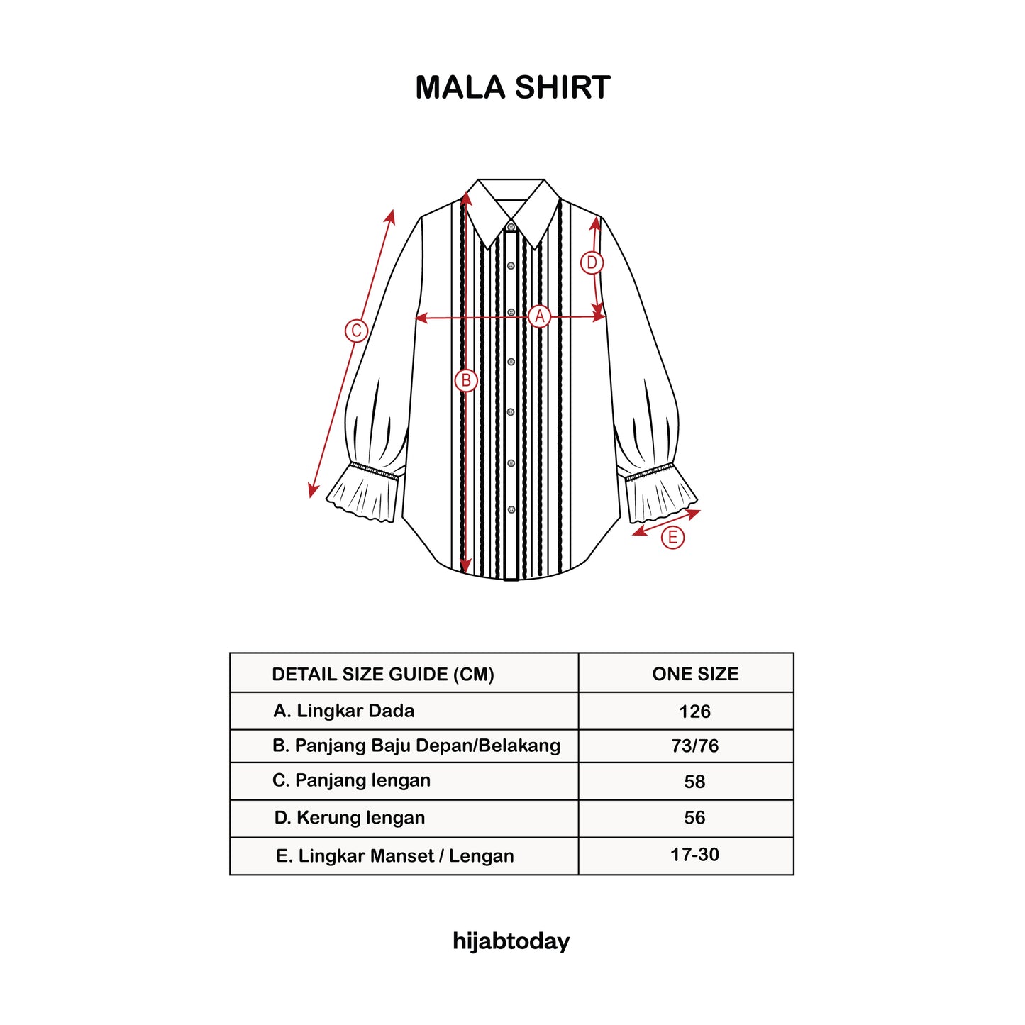 Mala Shirt - Hijab Today