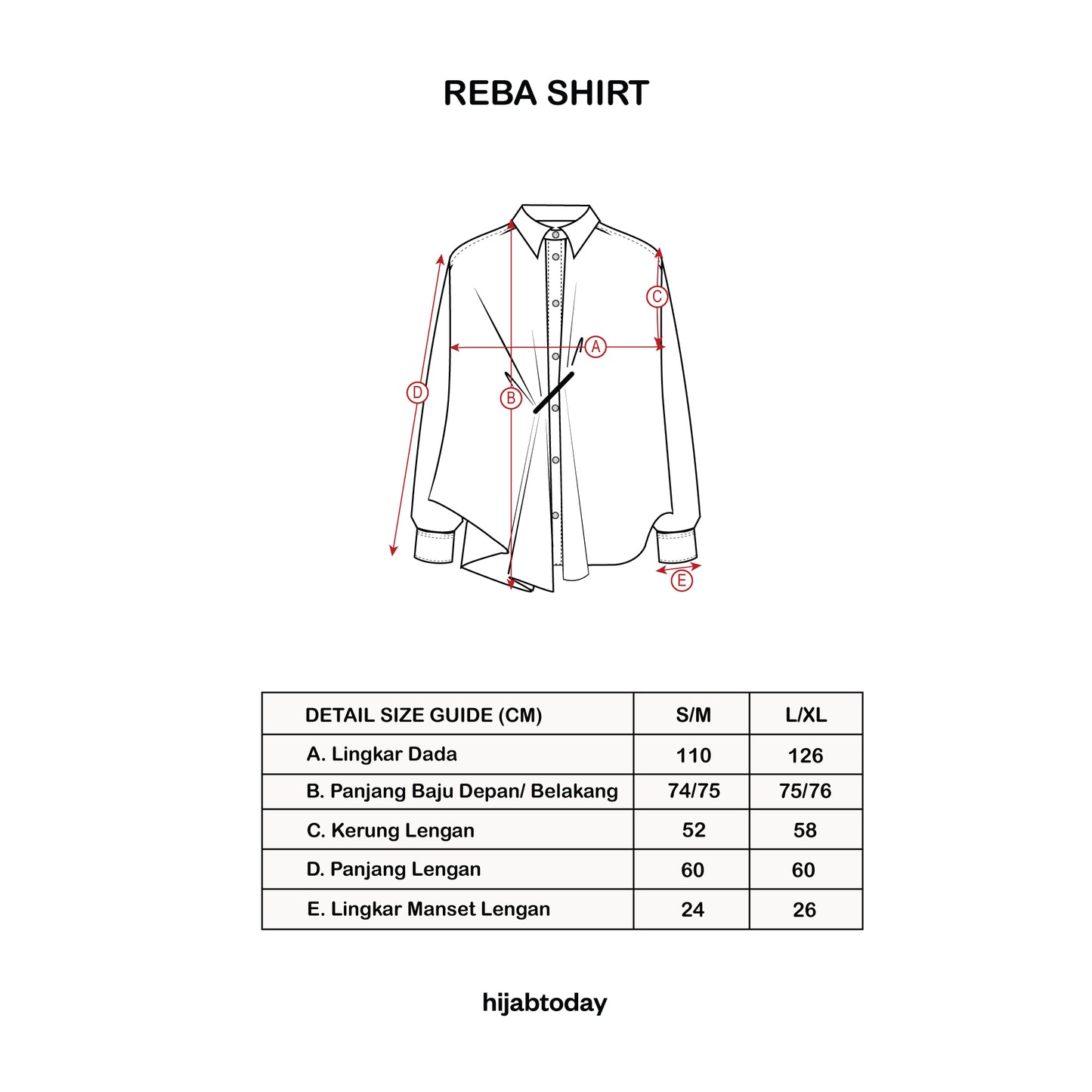 Reba Shirt - Hijab Today