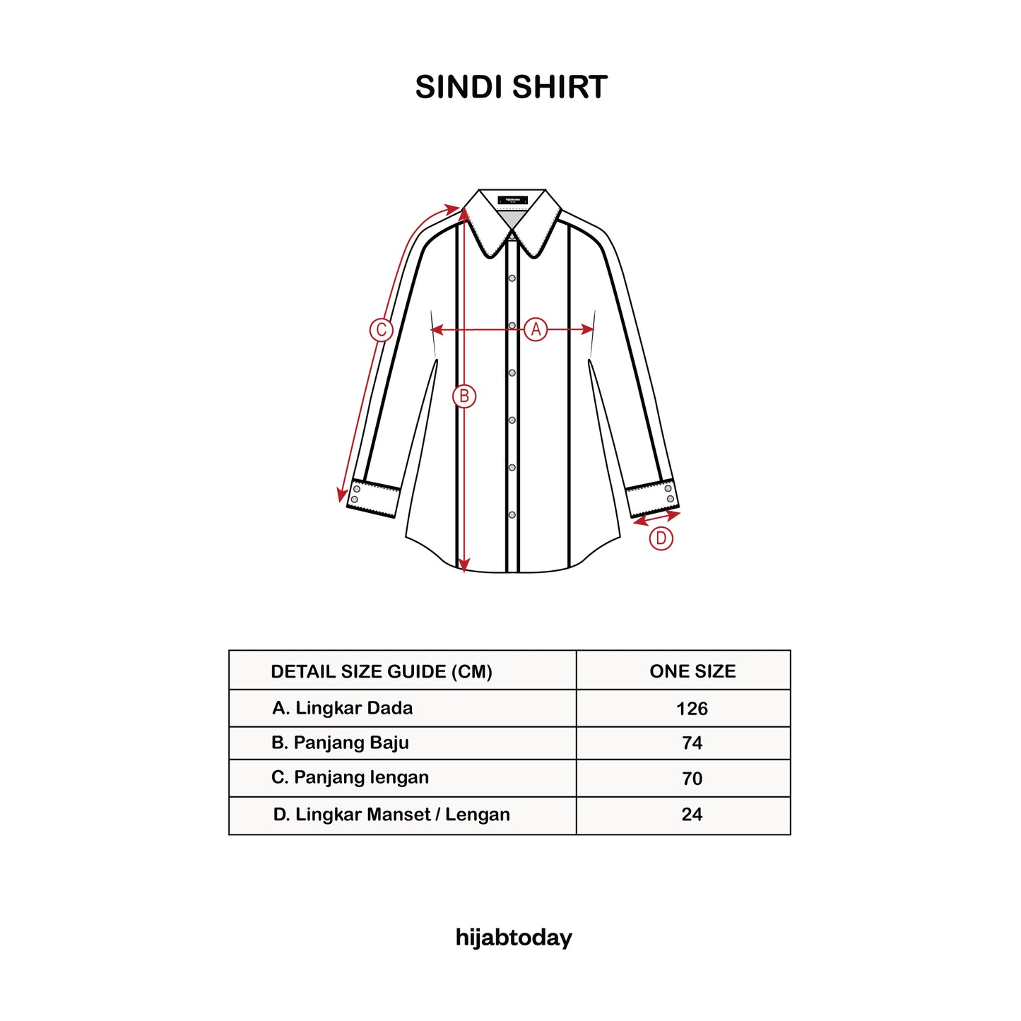 Sindi Shirt - Hijab Today