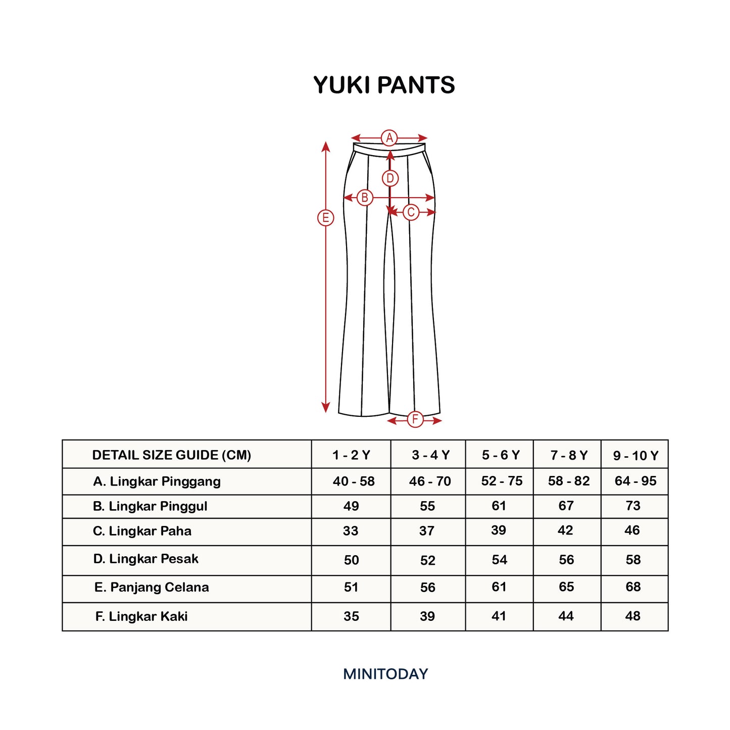 Yuki Pants - Minitoday