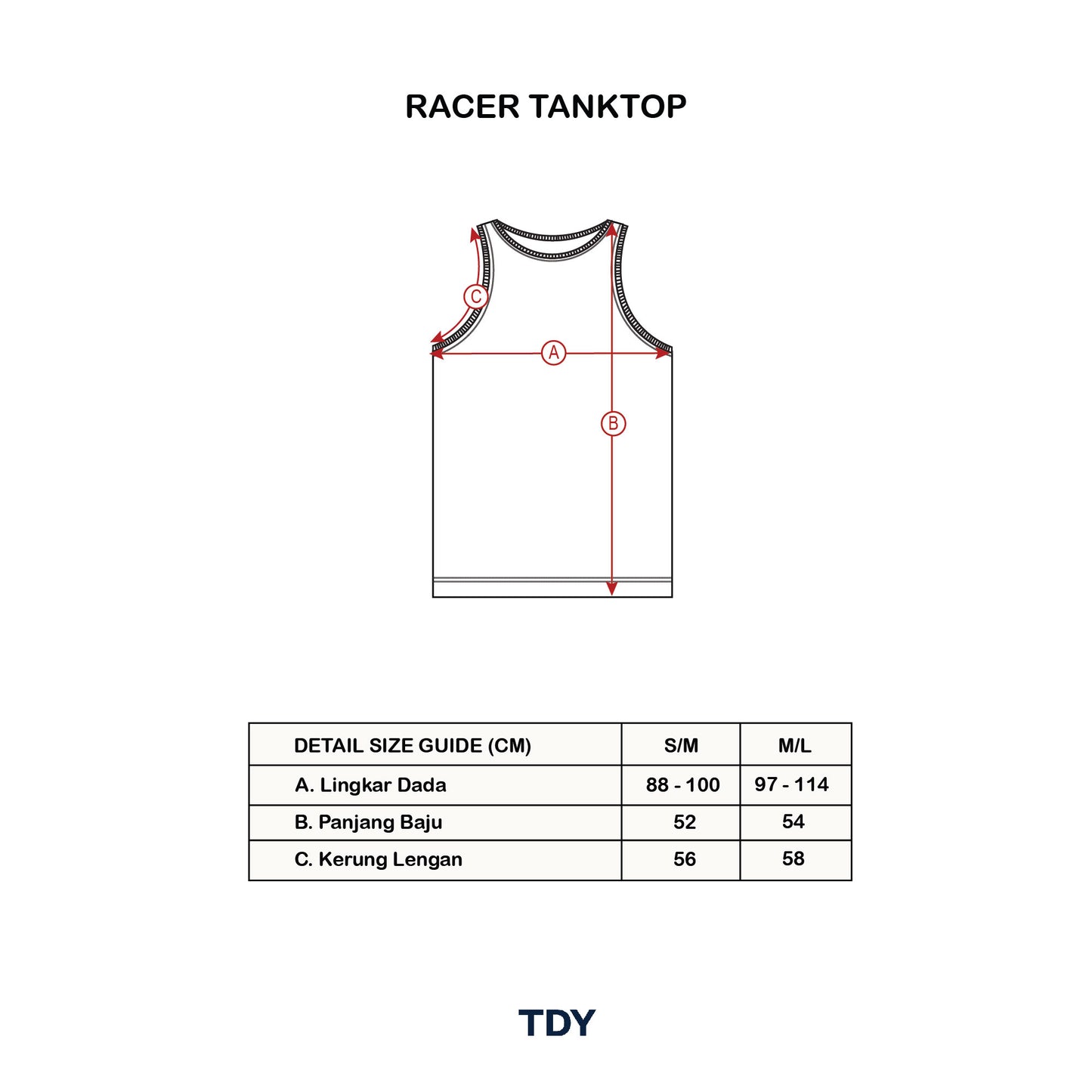 Racer Tanktop - TDY