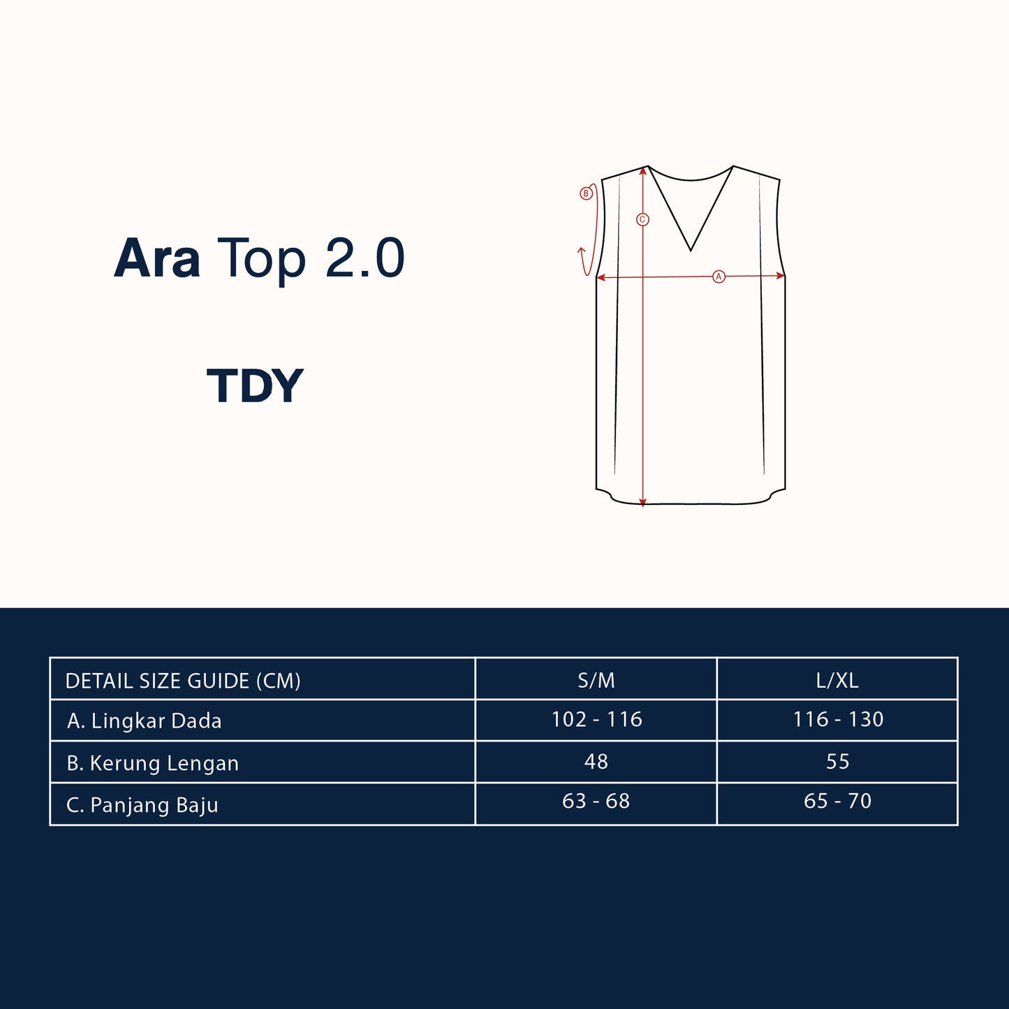 Ara Top 2.0 - TDY