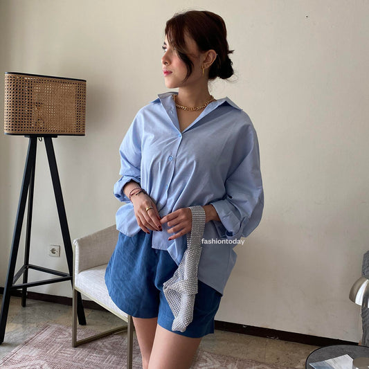 Oversized Shirt Plain