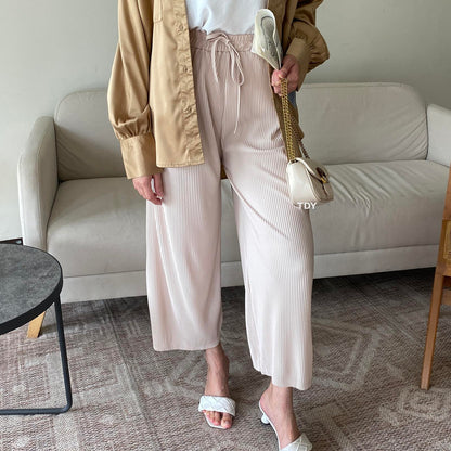 Pleated Pants