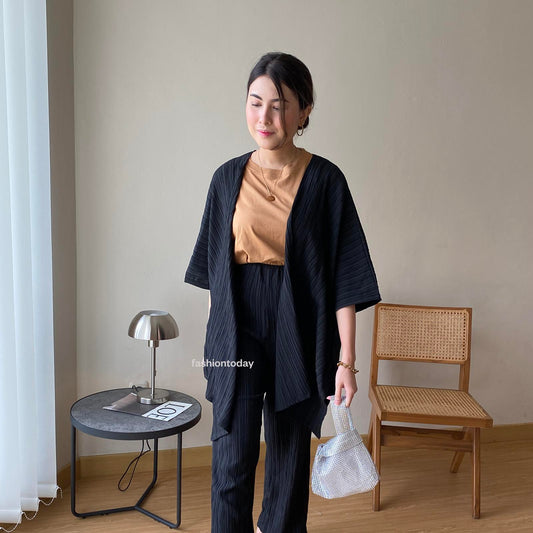 Ayu Pants Crinkle Pleats