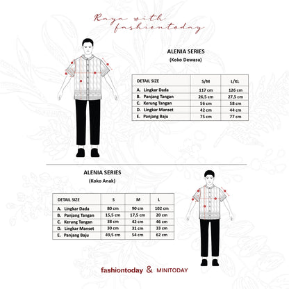 Alenia Koko Anak Series Sarimbit Keluarga Lebaran