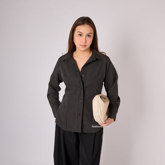 Vera Shirt Stripe - Fashiontoday