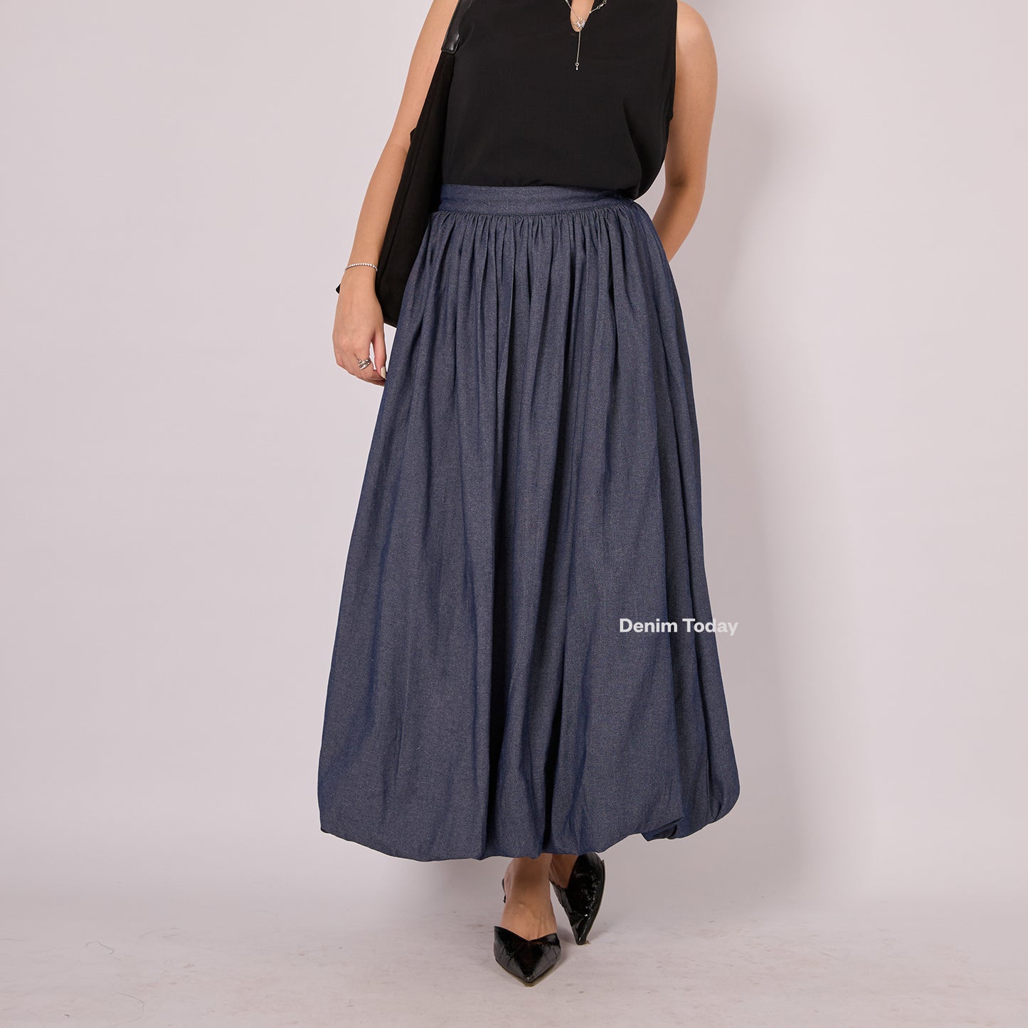 Bubble Skirt Denim - Denim Today