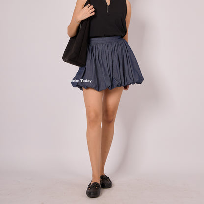 Bubble Skort Denim - Denim Today