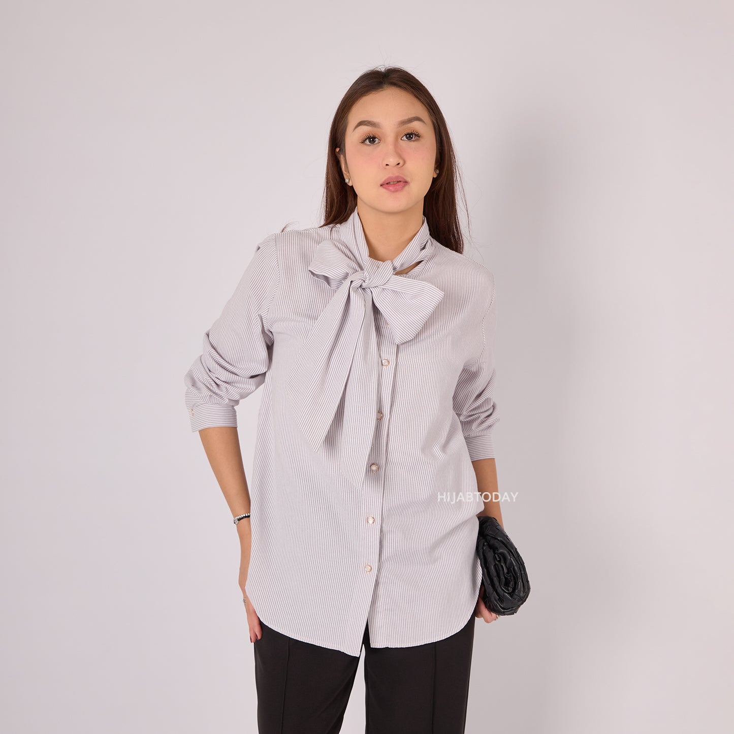 Sheiza Shirt Stripe - Hijab Today