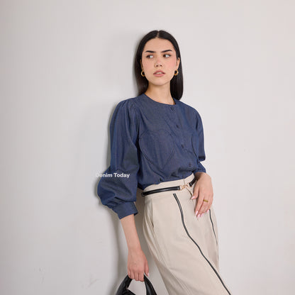 Zalva Denim Shirt - Denim Today