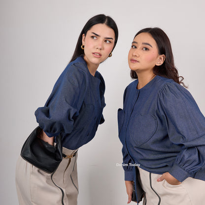 Zalva Denim Shirt - Denim Today