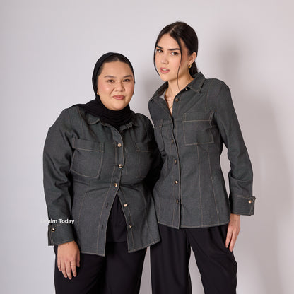 Jade Denim Shirt - Denim Today