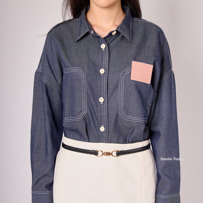 Nomi Denim Shirt - Denim Today