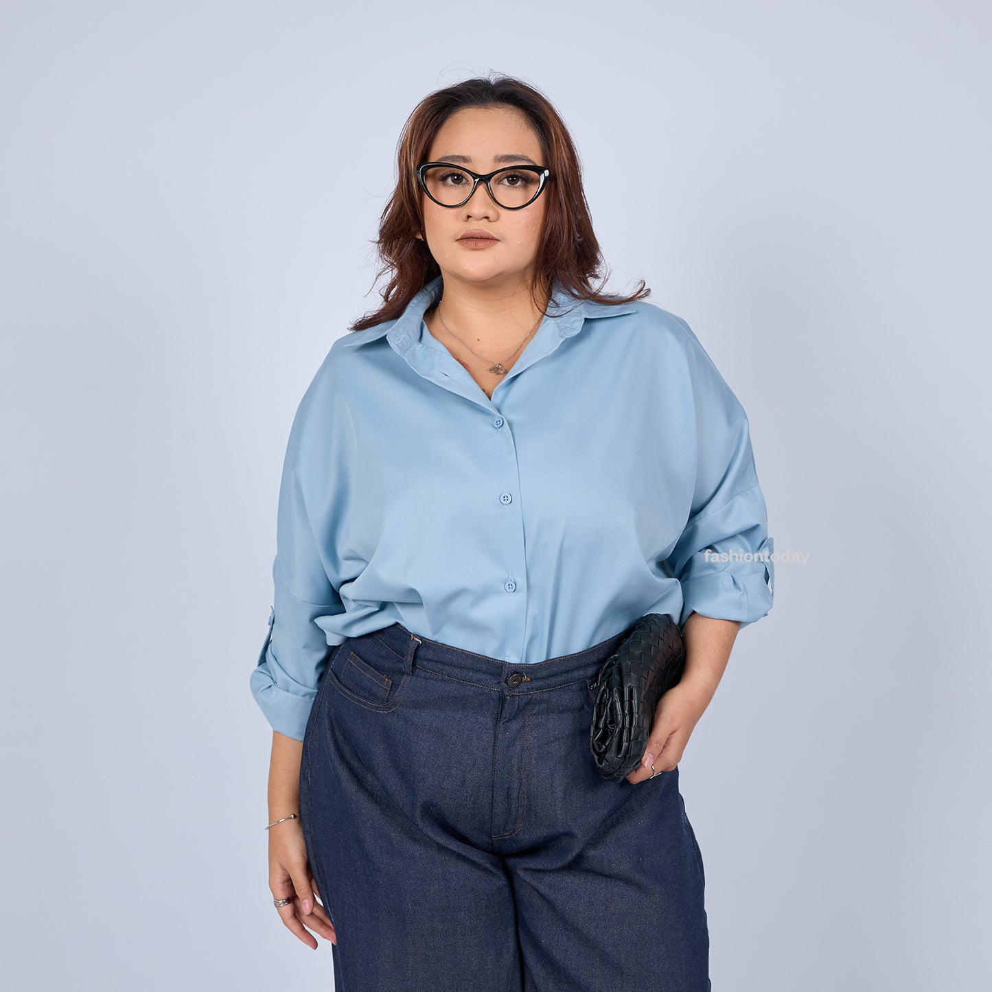 Oversized Shirt Basic - Fashiontoday
