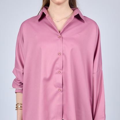 Oversized Shirt Basic - Fashiontoday