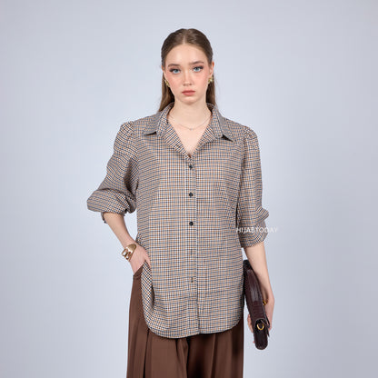 Carla Shirt Checkered - Hijab Today