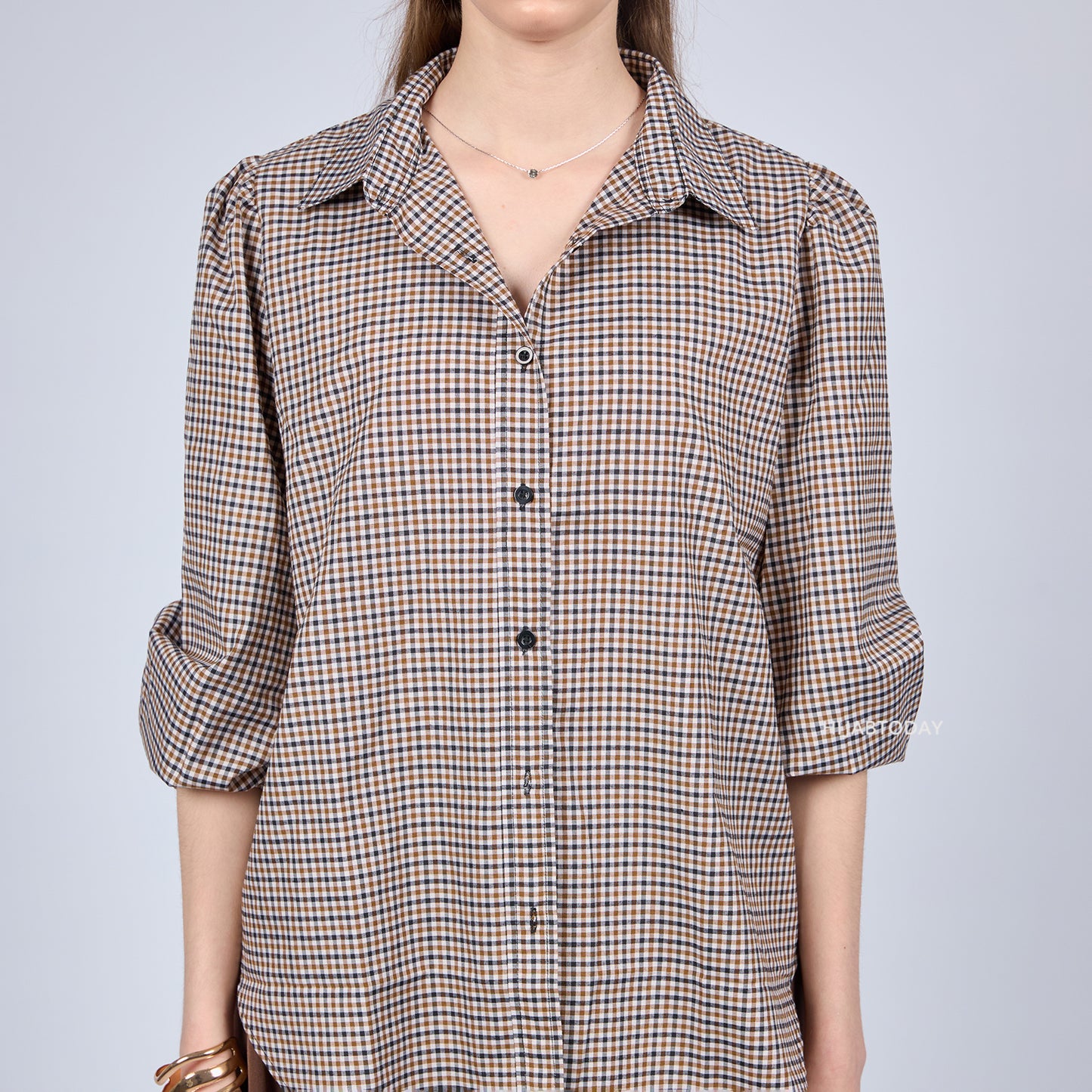 Carla Shirt Checkered - Hijab Today