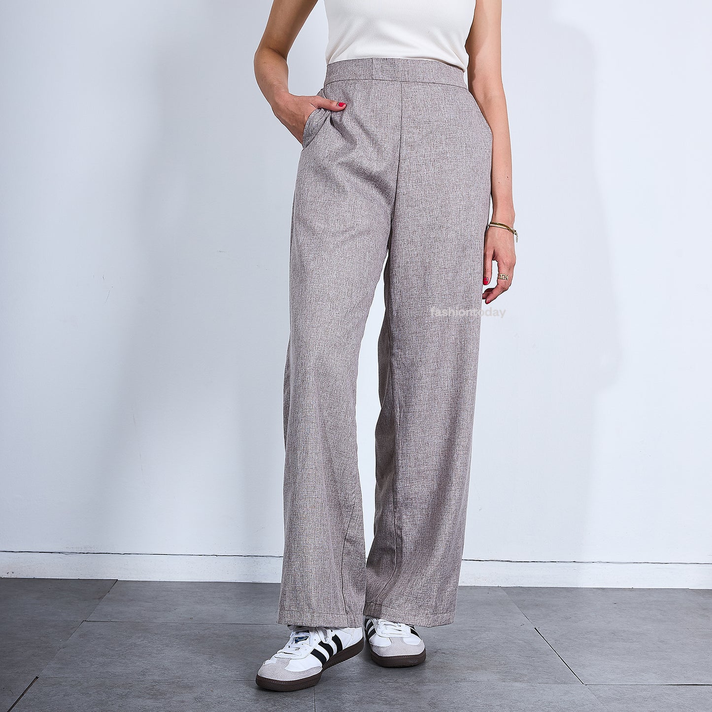 Alice Pants Linen ( Celana Premium FASHIONTODAY )