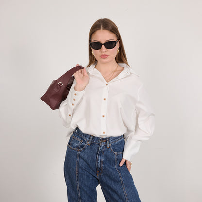 Jemi Shirt Linen - Fashiontoday