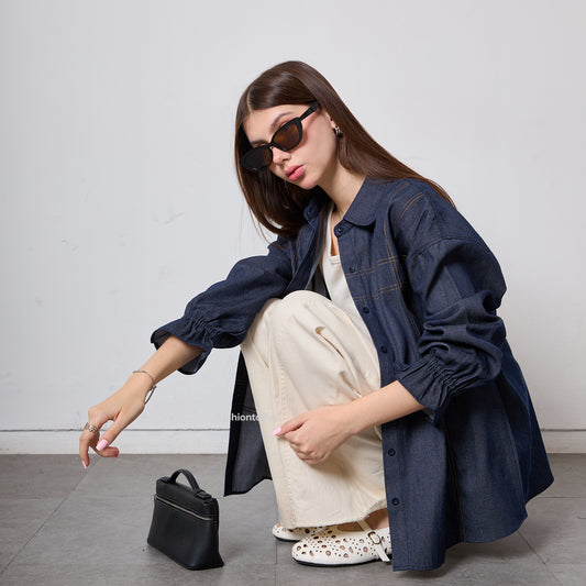 Luisa Denim Shirt - Fashiontoday