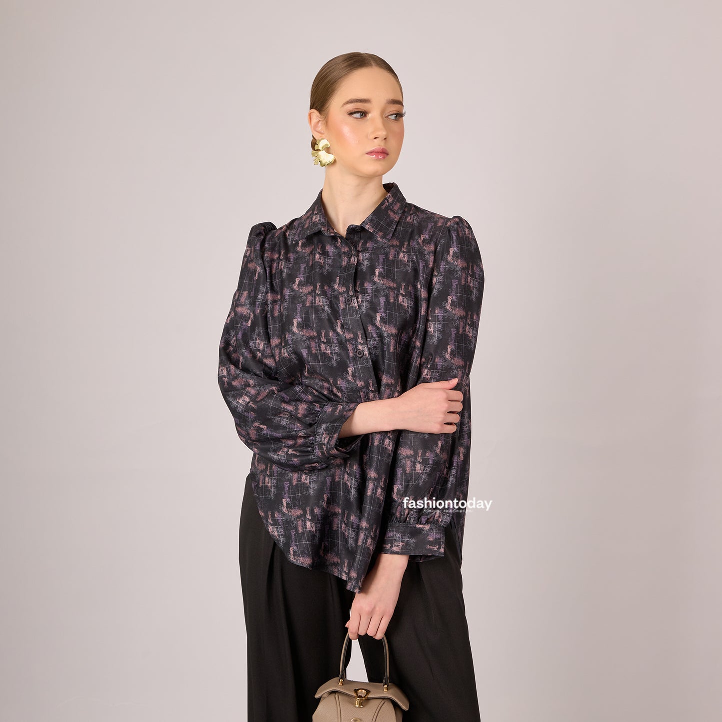 Carla Shirt Raya Exclusive Printing - Fashiontoday Raya Exclusive