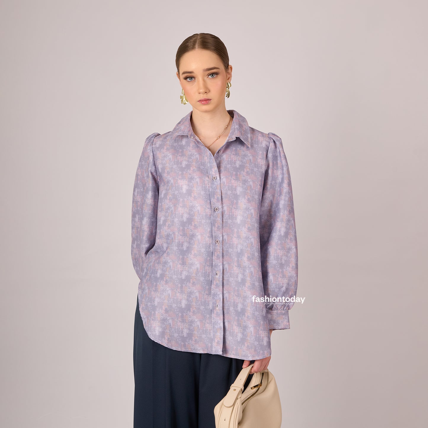 Carla Shirt Raya Exclusive Printing - Fashiontoday Raya Exclusive